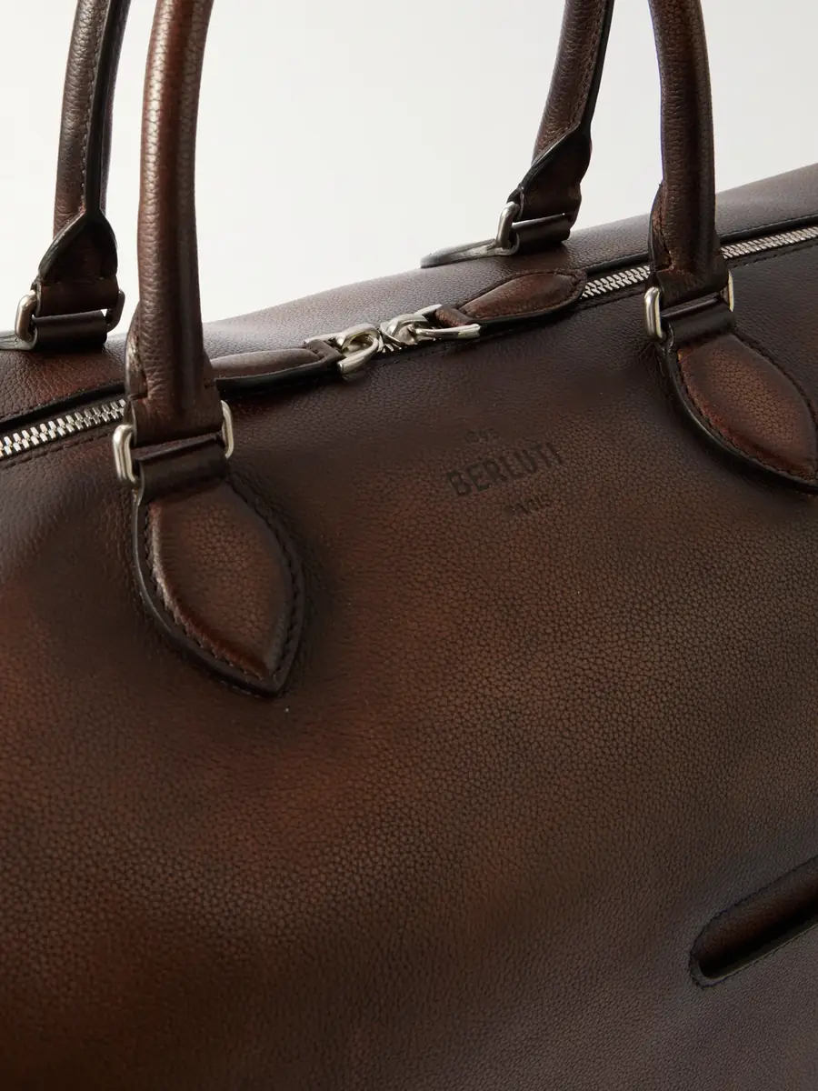 Berluti Toujours Venezia Softly Leather Weekend Bag - Men | Thumbnail 4 Berluti Toujours Venezia Softly Leather Weekend Bag - Men | Thumbnail 4