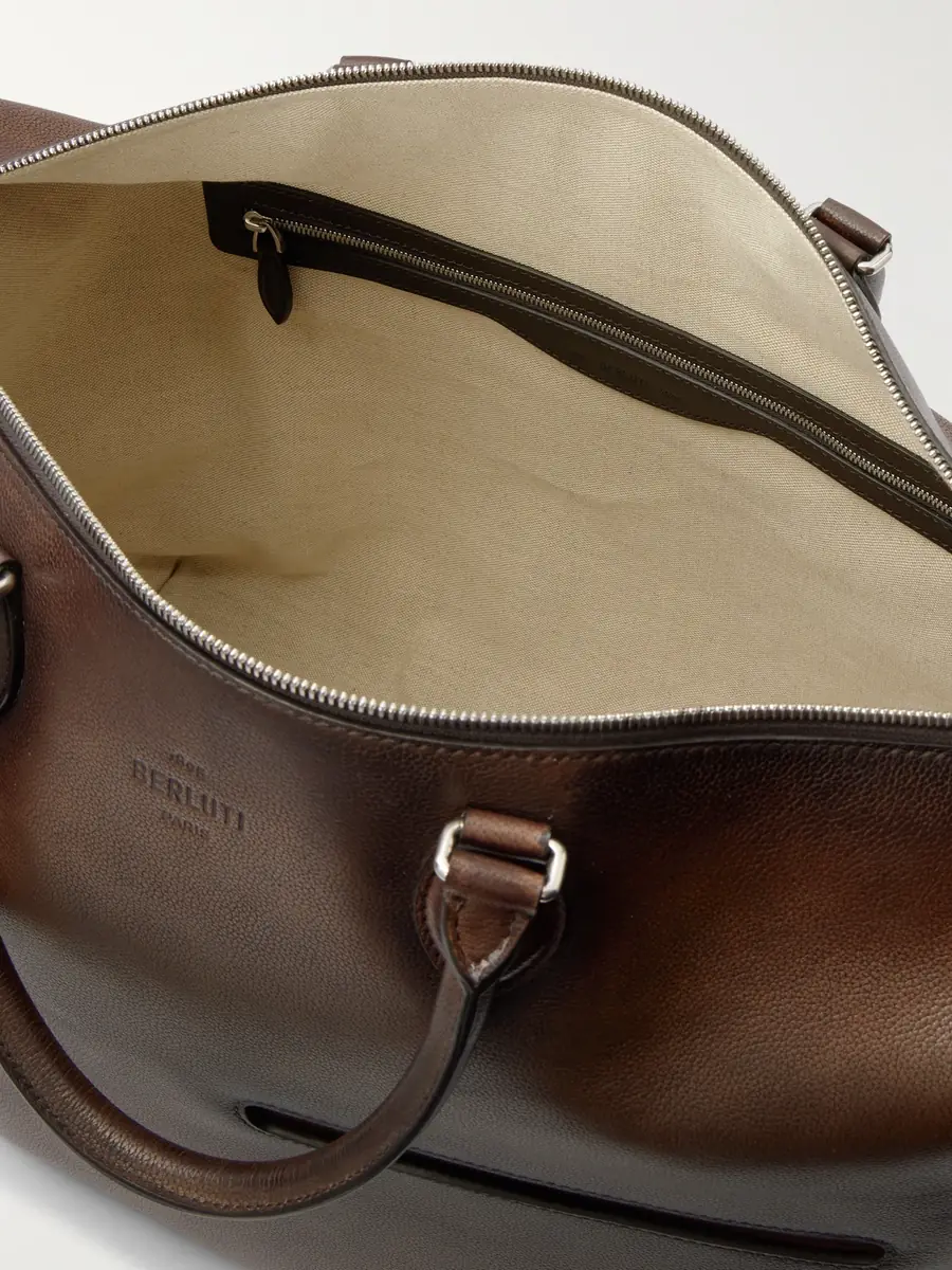 Berluti Toujours Venezia Softly Leather Weekend Bag - Men | Thumbnail 5 Berluti Toujours Venezia Softly Leather Weekend Bag - Men | Thumbnail 5