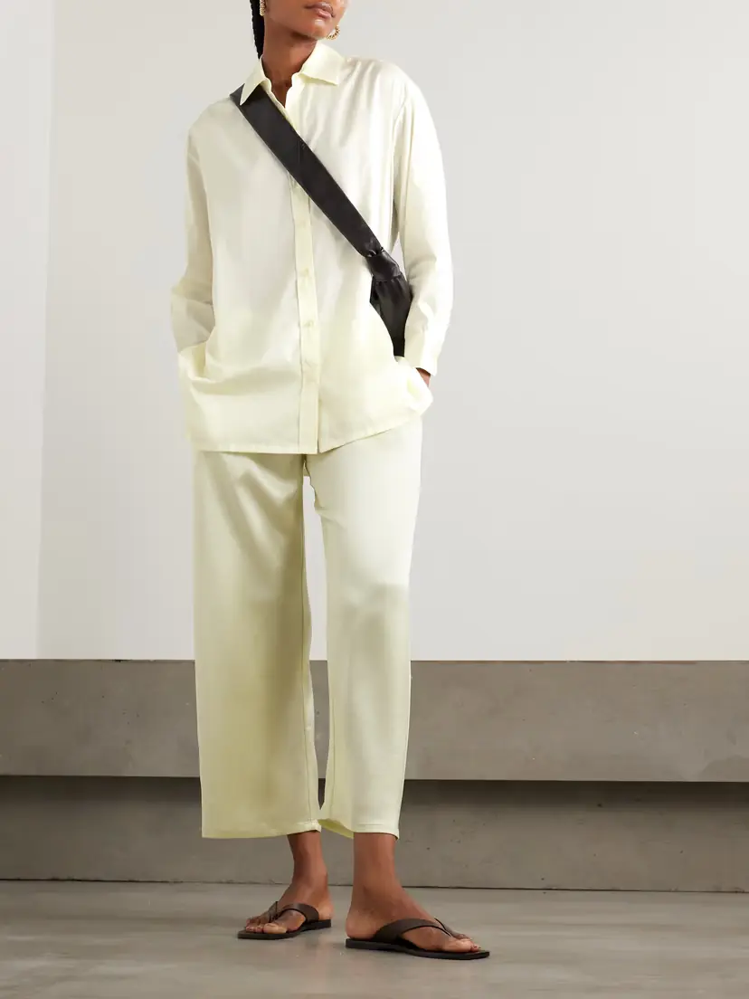 LESET Yoko Oversized Cotton-poplin Shirt | Thumbnail 2 LESET Yoko Oversized Cotton-poplin Shirt | Thumbnail 2