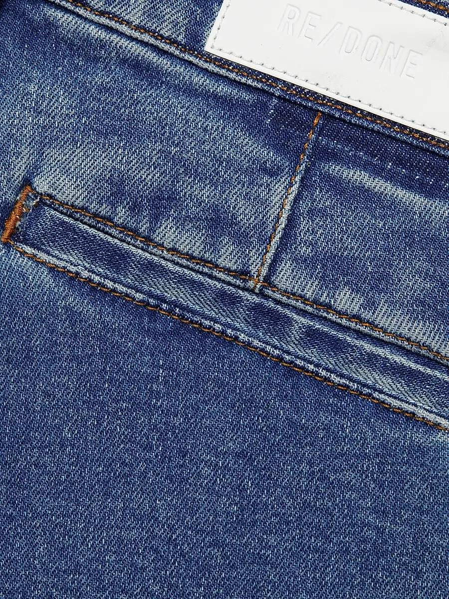 RE/DONE Women's The Westley Mid-Rise Straight Ankle Jeans | Thumbnail 7 RE/DONE Women's The Westley Mid-Rise Straight Ankle Jeans | Thumbnail 7