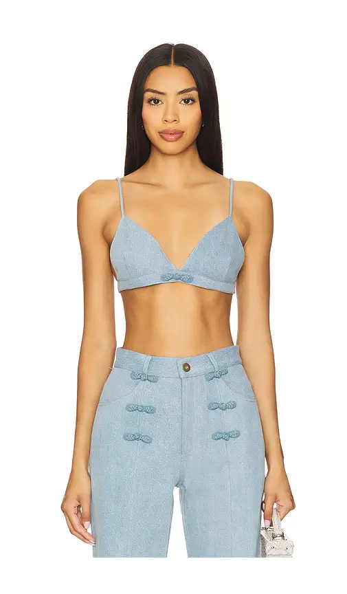 Cleo Denim Bralette Cleo Denim Bralette