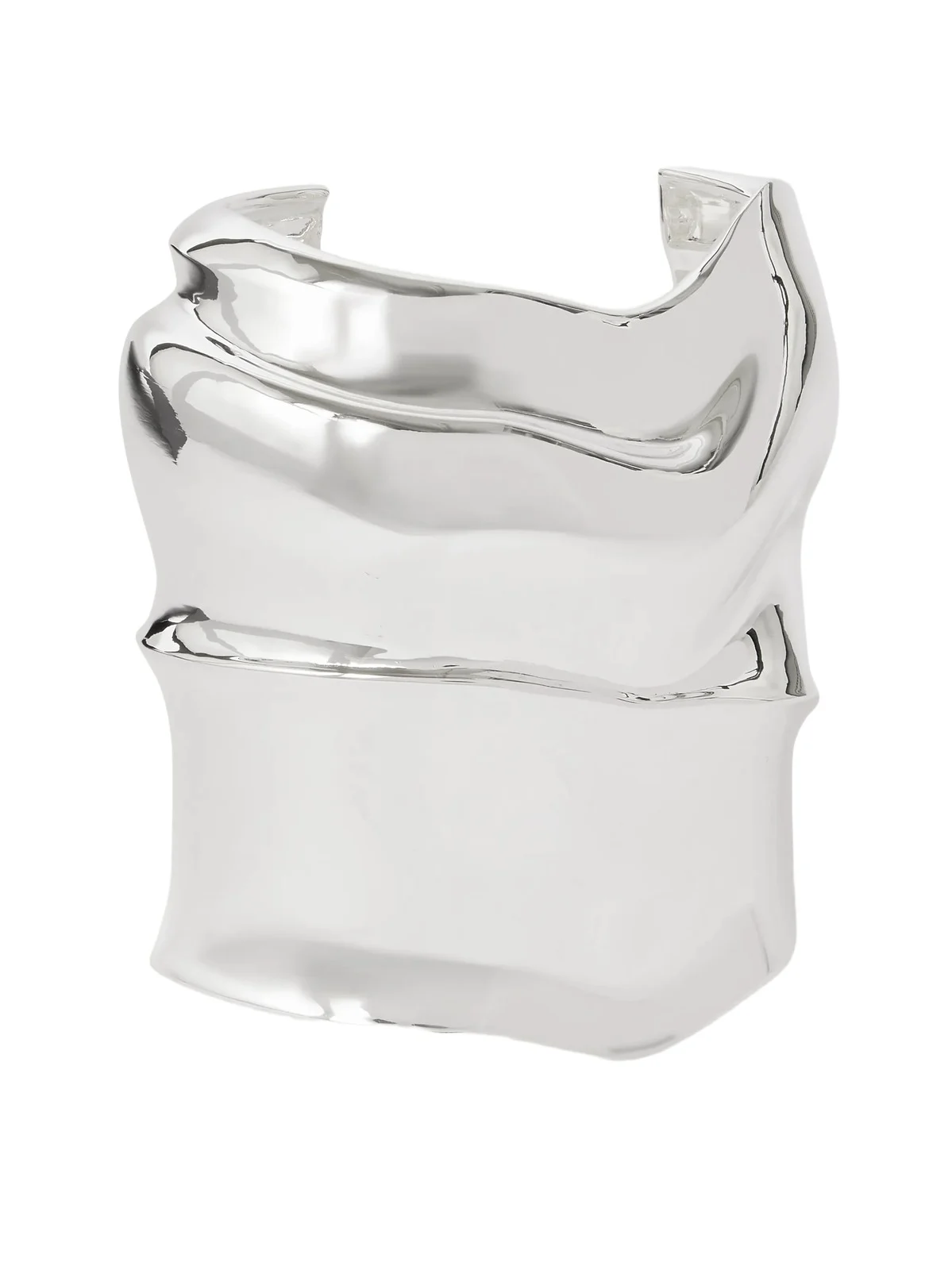 Pool Silver-plated Cuff