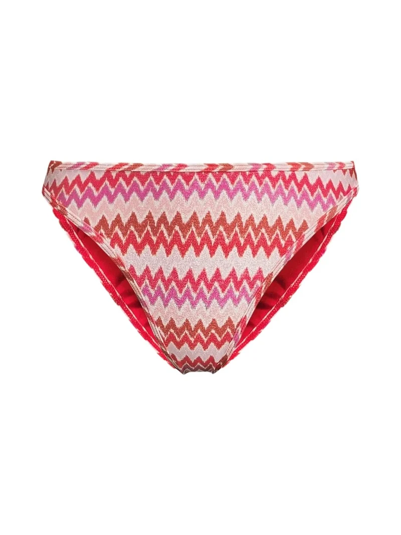 Ramy Brook Women's Isla Chevron Bikini Bottom