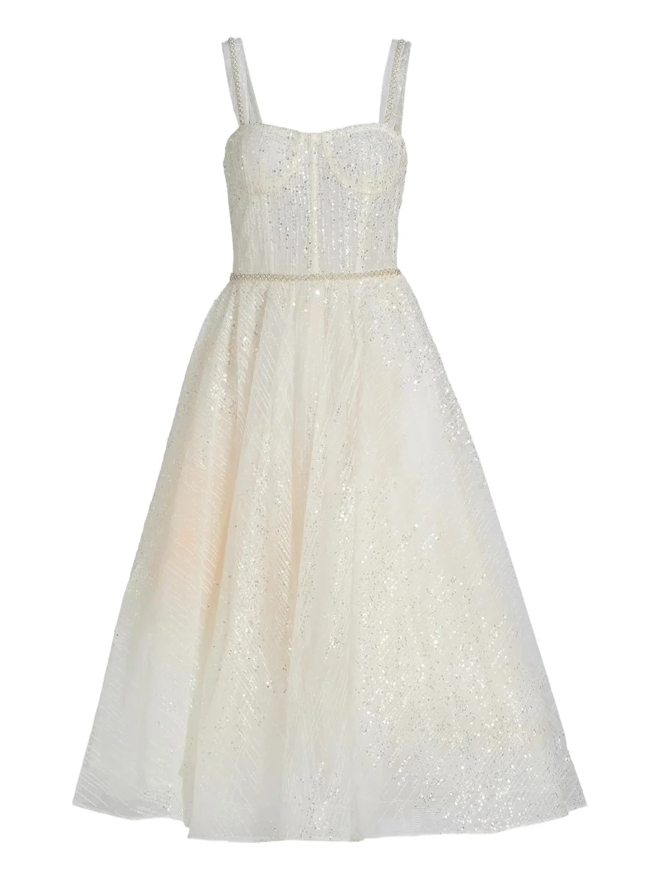 Bronx and Banco Women's Mademoiselle Bridal Midi-Dress