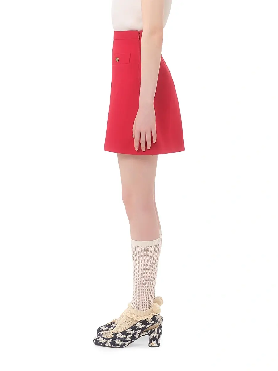 Valentino Women's Crepe Couture Skirt | Thumbnail 4 Valentino Women's Crepe Couture Skirt | Thumbnail 4
