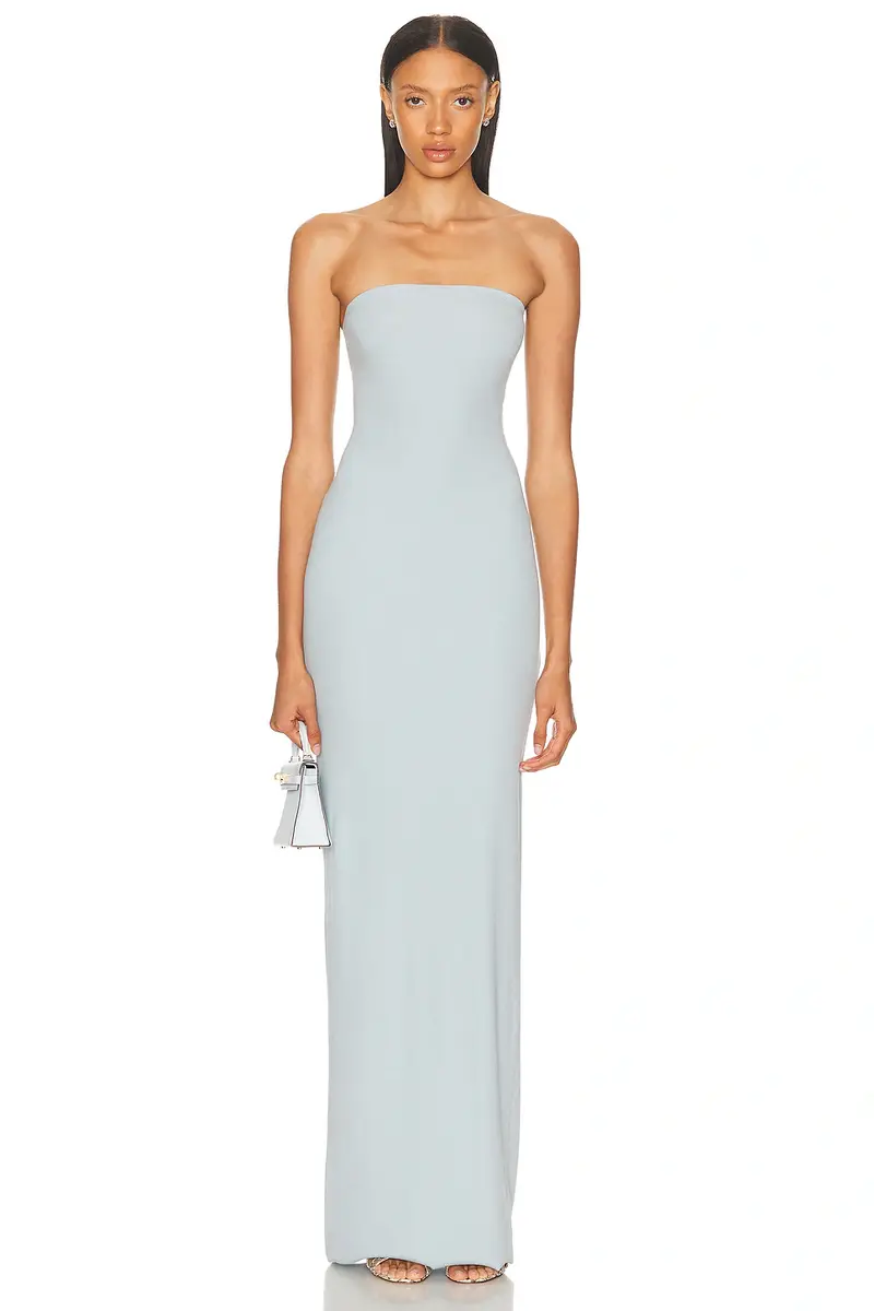 ÉTERNE Tube Maxi Dress | Thumbnail 3