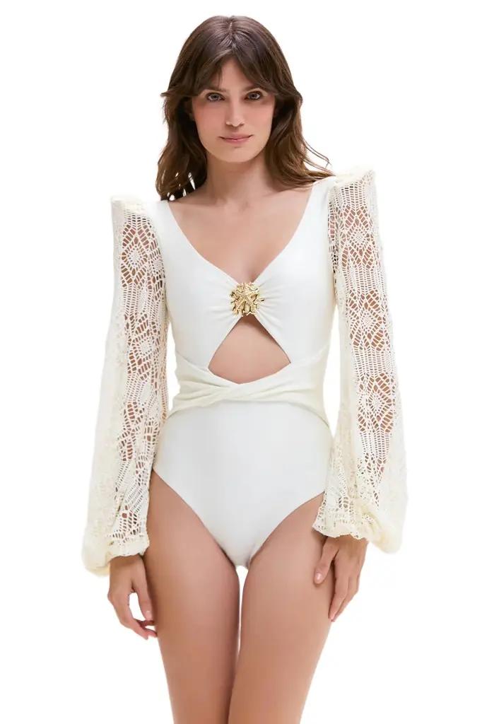 PatBo LONG SLEEVE SWIMSUIT