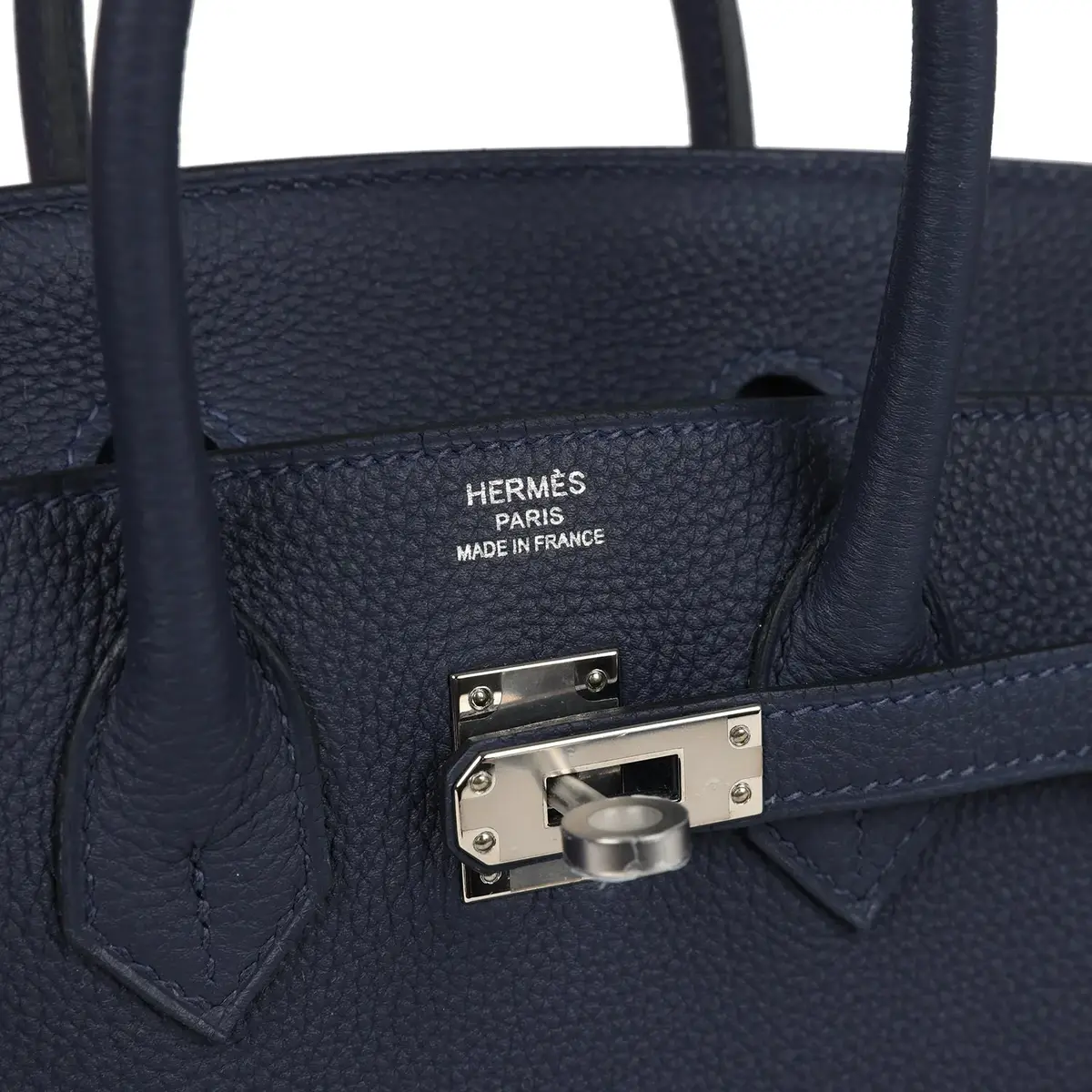 HERMÈS Hermes Birkin 25 Bleu Nuit Togo Palladium Hardware | Thumbnail 7 HERMÈS Hermes Birkin 25 Bleu Nuit Togo Palladium Hardware | Thumbnail 7