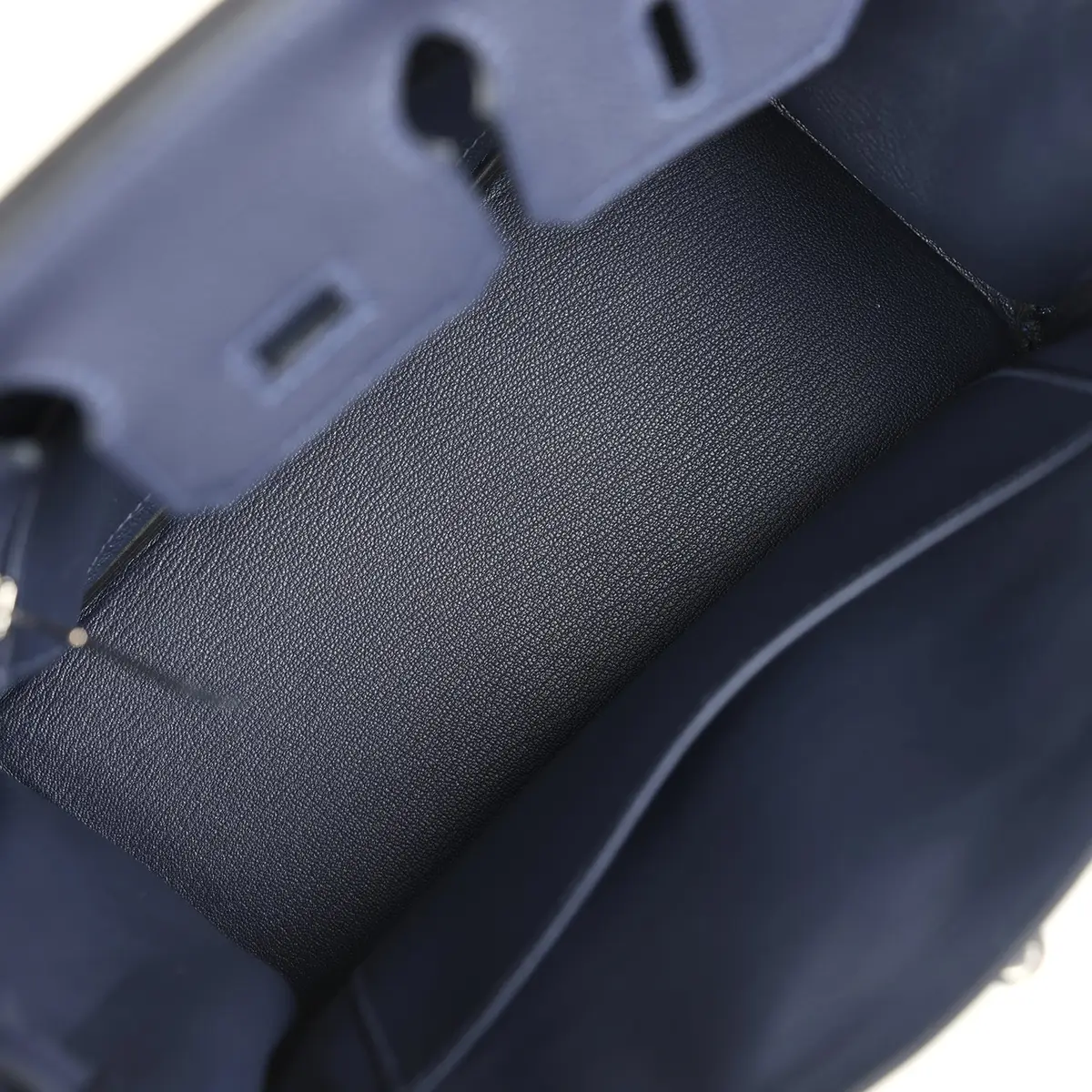 HERMÈS Hermes Birkin 25 Bleu Nuit Togo Palladium Hardware | Thumbnail 8 HERMÈS Hermes Birkin 25 Bleu Nuit Togo Palladium Hardware | Thumbnail 8