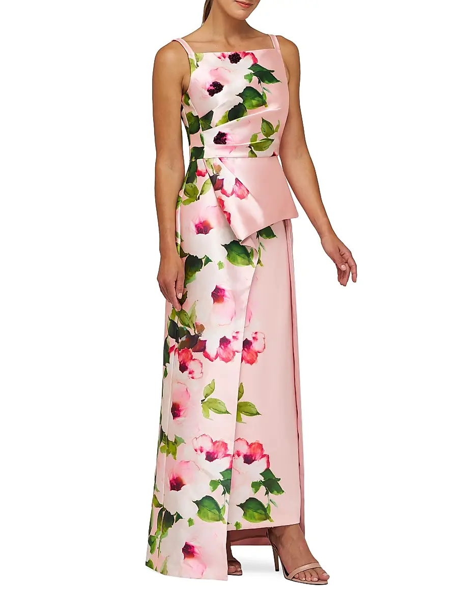 Kay Unger Women's Barbara Walk Thru Gown | Thumbnail 3 Kay Unger Women's Barbara Walk Thru Gown | Thumbnail 3