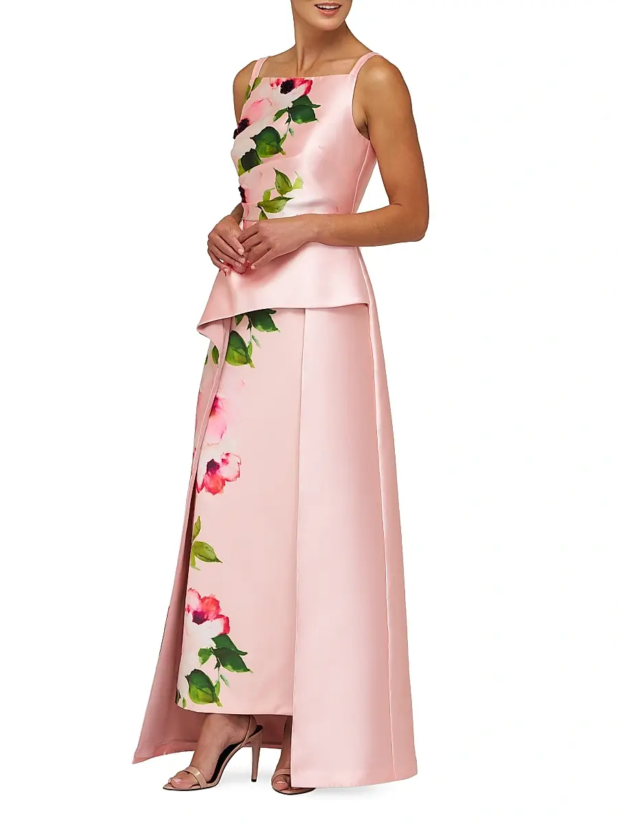 Kay Unger Women's Barbara Walk Thru Gown | Thumbnail 4 Kay Unger Women's Barbara Walk Thru Gown | Thumbnail 4