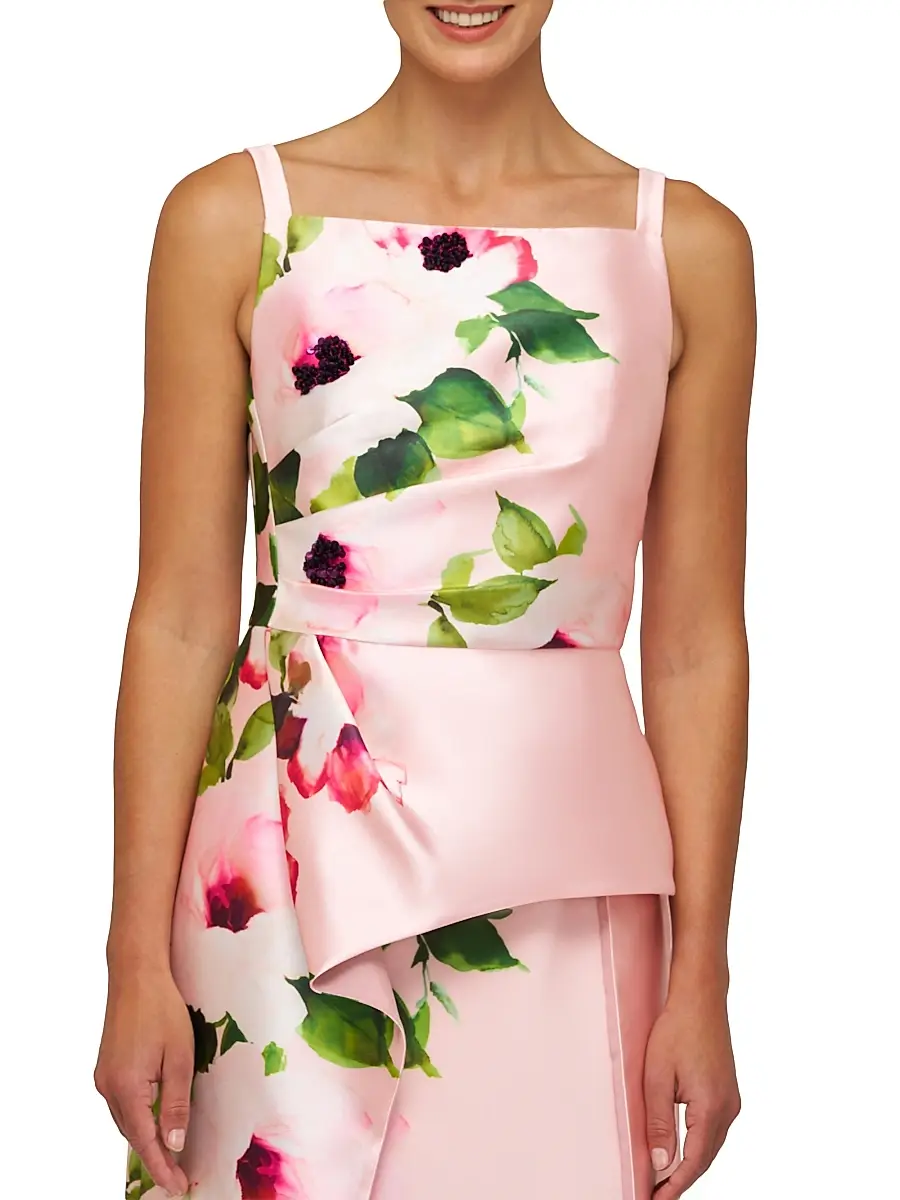 Kay Unger Women's Barbara Walk Thru Gown | Thumbnail 6 Kay Unger Women's Barbara Walk Thru Gown | Thumbnail 6