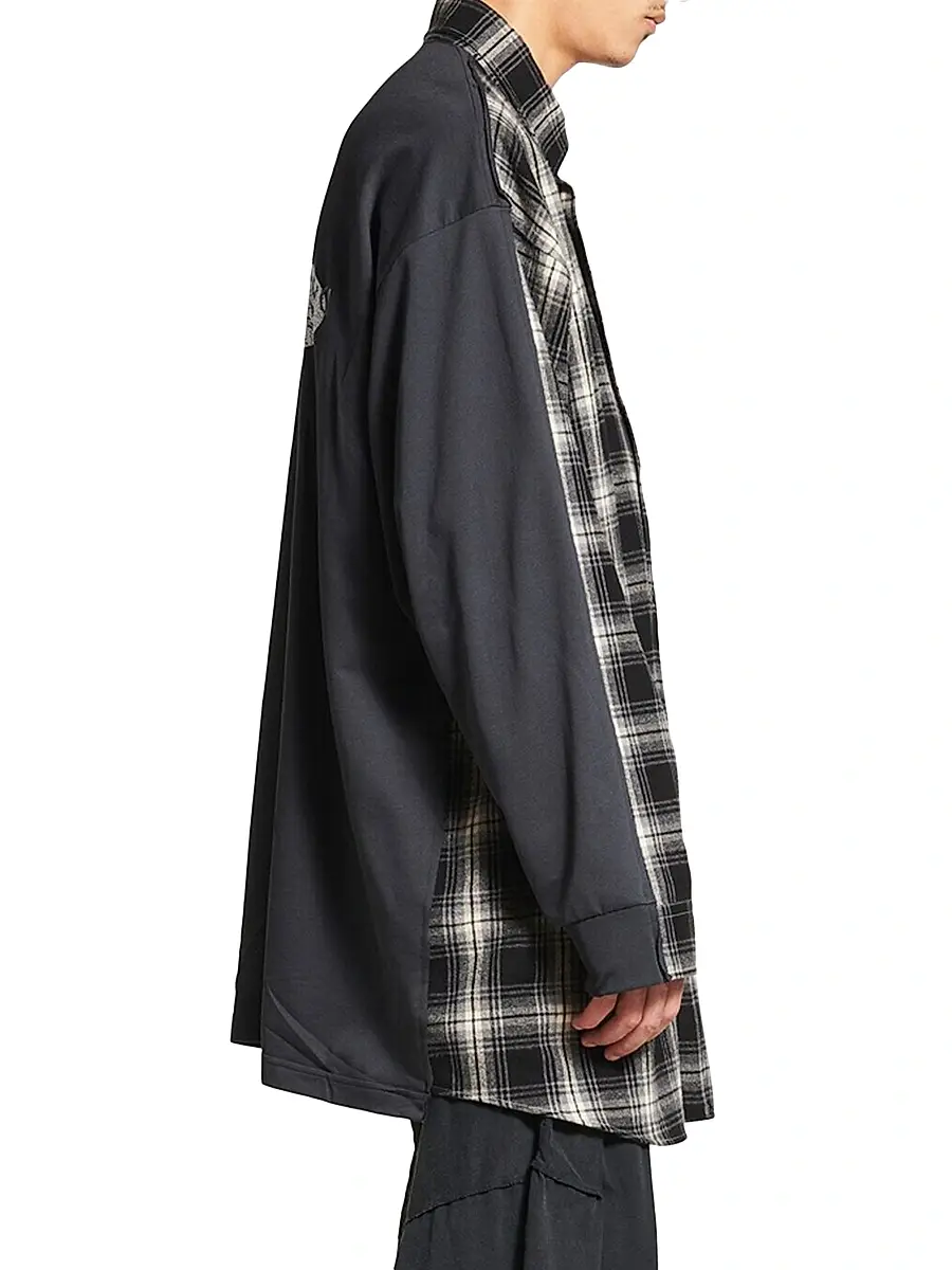 Balenciaga Men's Hybrid Overshirt | Thumbnail 5