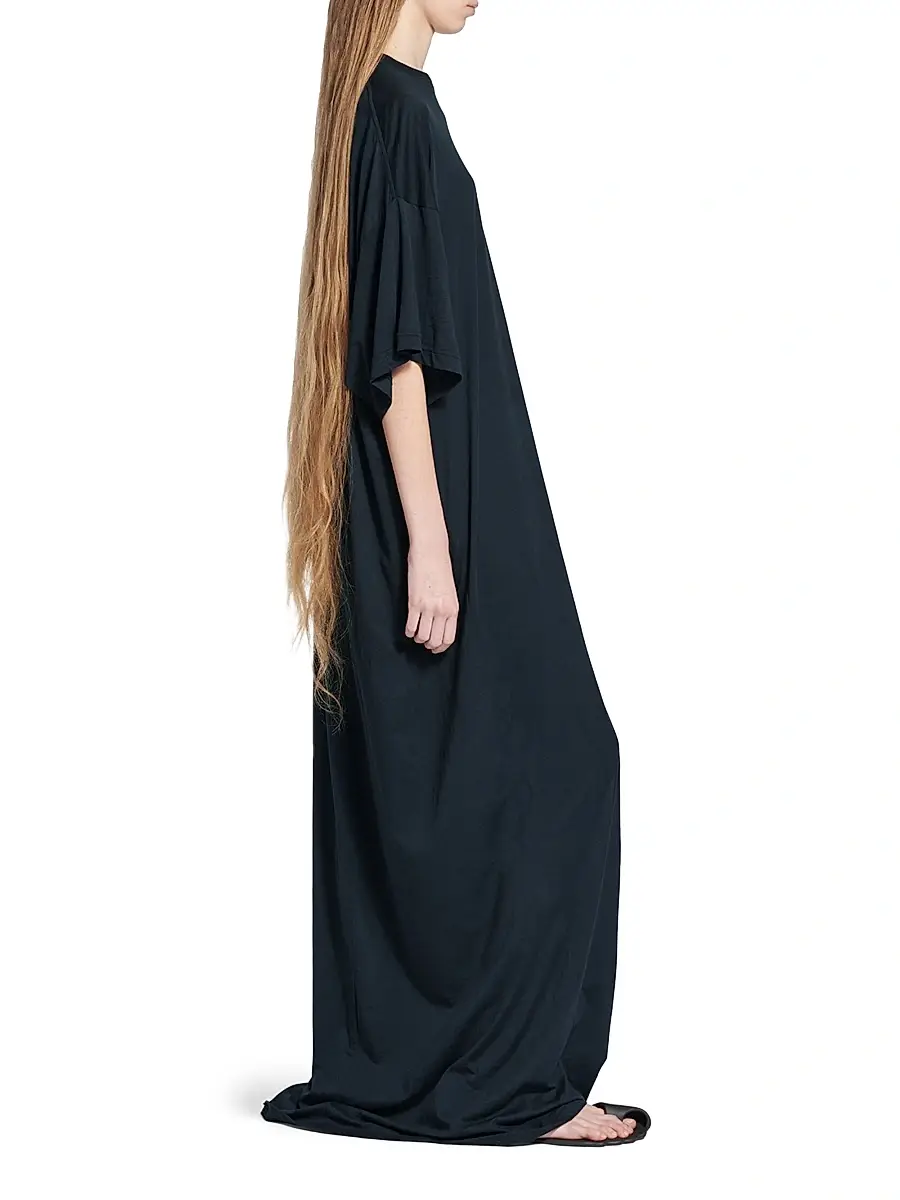 Balenciaga Women's Cocoon Maxi Dress | Thumbnail 4