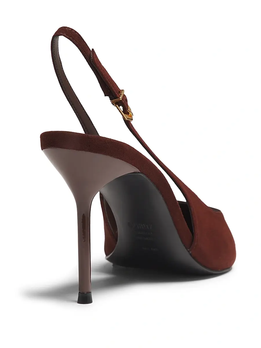 Schutz Women's Alicia Sling 90MM Suede Slingback Pumps | Thumbnail 3 Schutz Women's Alicia Sling 90MM Suede Slingback Pumps | Thumbnail 3