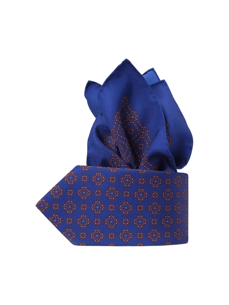 Men's Luxury Printed Silk Tie Set Men's Luxury Printed Silk Tie Set