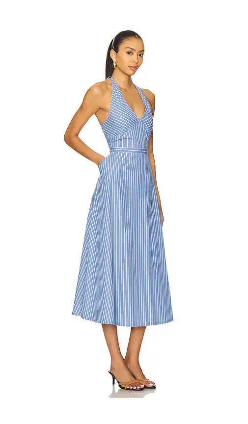 Central Park West Kira Halter Shirt Dress | Thumbnail 2