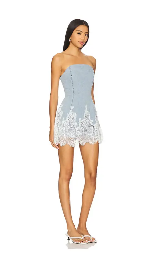 Amanda Uprichard Romilly Skort Romper | Thumbnail 2 Amanda Uprichard Romilly Skort Romper | Thumbnail 2