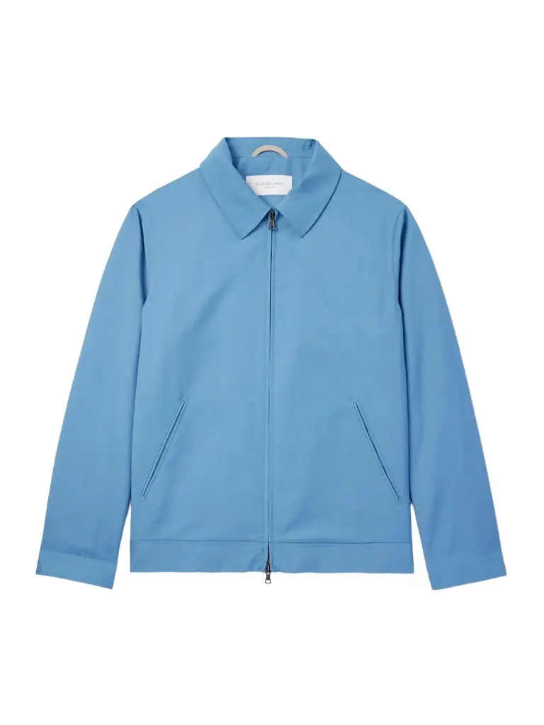 Wool and Mohair-Blend Blouson Jacket - Men