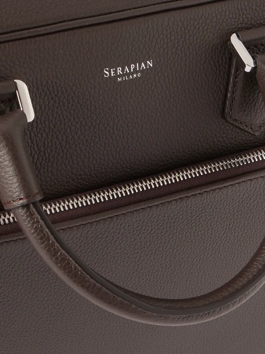 Serapian Full-Grain Leather Briefcase - Men | Thumbnail 4 Serapian Full-Grain Leather Briefcase - Men | Thumbnail 4