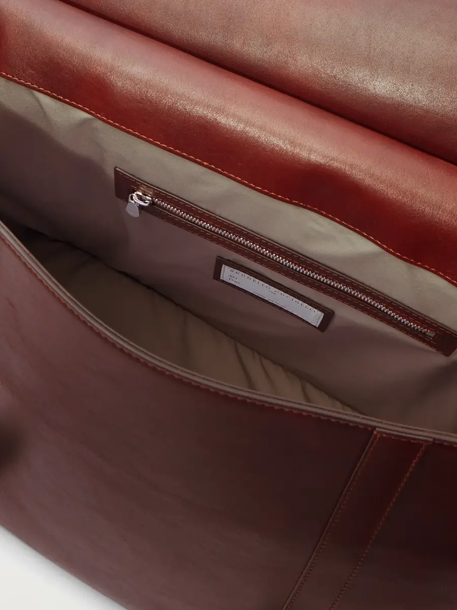 Brunello Cucinelli Leather Briefcase - Men | Thumbnail 5 Brunello Cucinelli Leather Briefcase - Men | Thumbnail 5