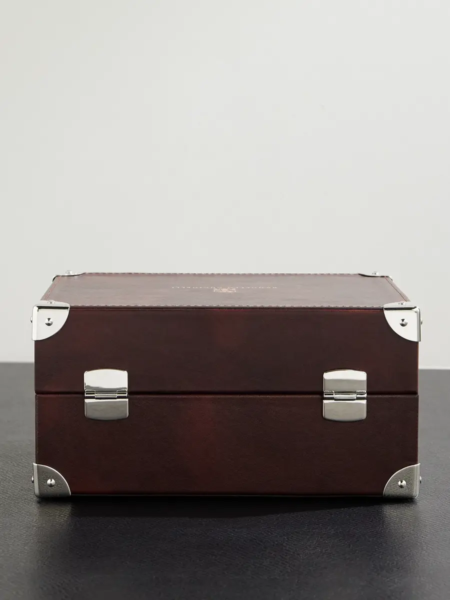 Brunello Cucinelli Full-Grain Leather Eight-Piece Watch Box - Men | Thumbnail 4 Brunello Cucinelli Full-Grain Leather Eight-Piece Watch Box - Men | Thumbnail 4