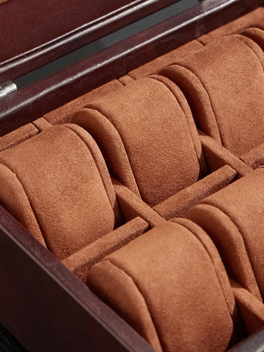 Brunello Cucinelli Full-Grain Leather Eight-Piece Watch Box - Men | Thumbnail 5 Brunello Cucinelli Full-Grain Leather Eight-Piece Watch Box - Men | Thumbnail 5