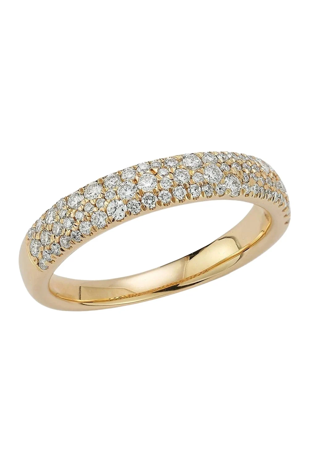 Large Diamond Sylvie Rose Ring - Yellow