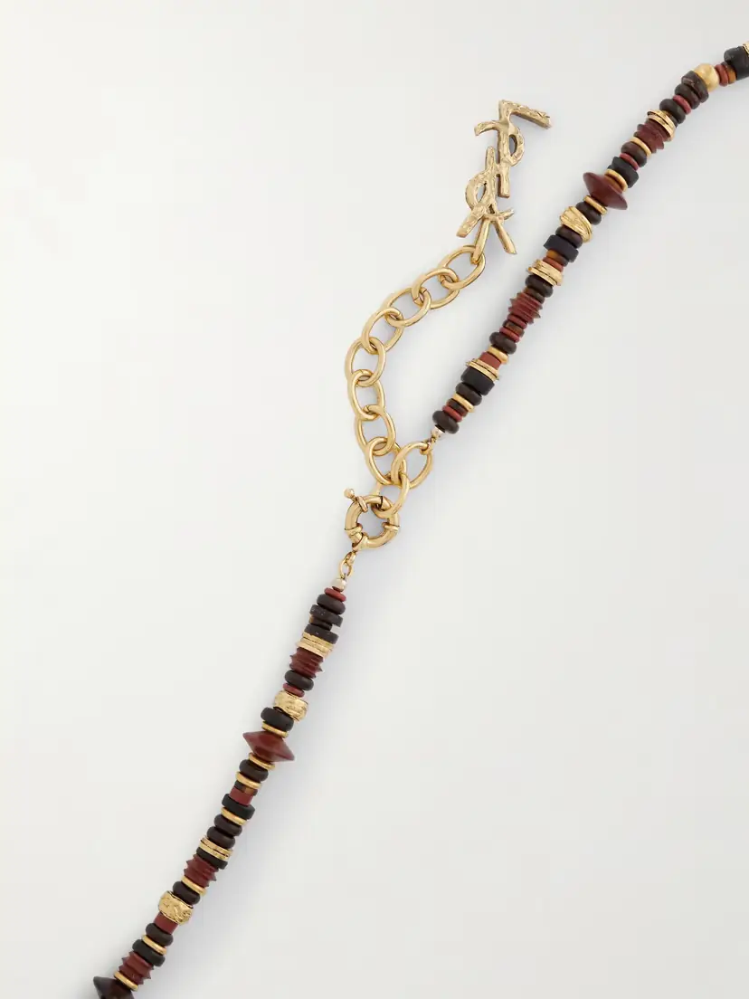 Saint Laurent Loulou Gold-tone Shell Necklace | Thumbnail 3 Saint Laurent Loulou Gold-tone Shell Necklace | Thumbnail 3