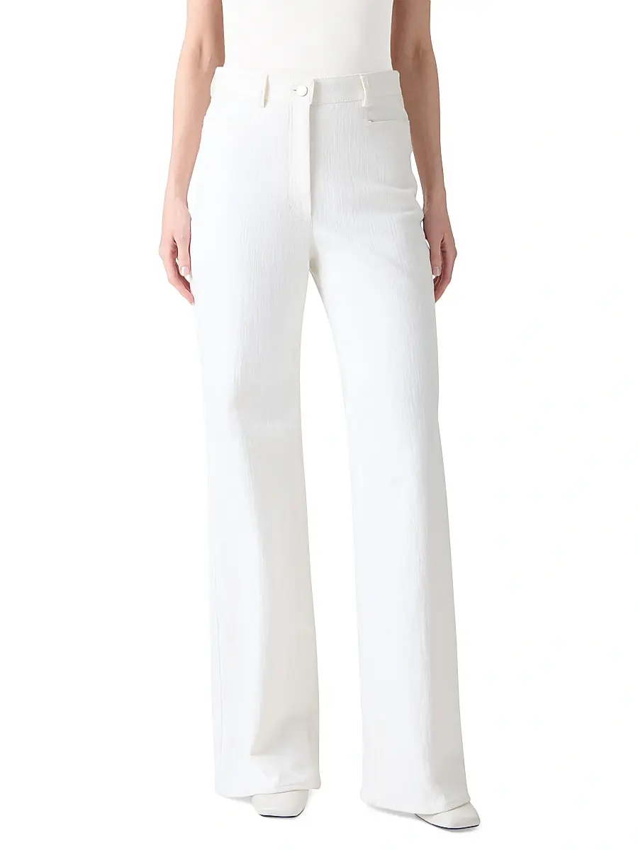 Akris punto Women's Celia Bootcut Pants | Thumbnail 2 Akris punto Women's Celia Bootcut Pants | Thumbnail 2
