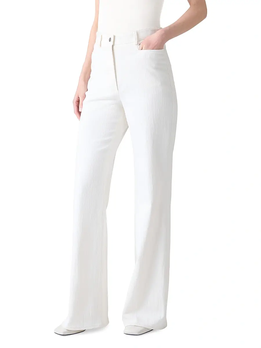 Akris punto Women's Celia Bootcut Pants | Thumbnail 3 Akris punto Women's Celia Bootcut Pants | Thumbnail 3