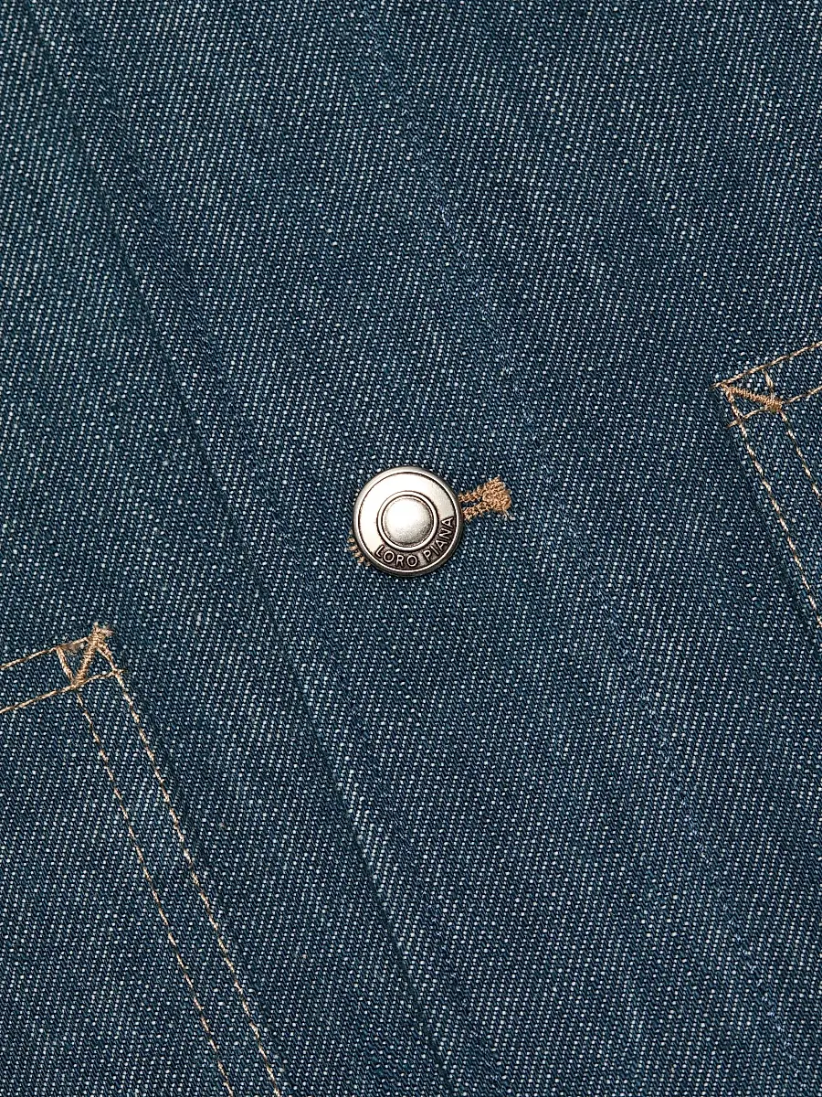 Loro Piana Women's Dean Denim Field Jacket - Blue Spirulina | Thumbnail 7