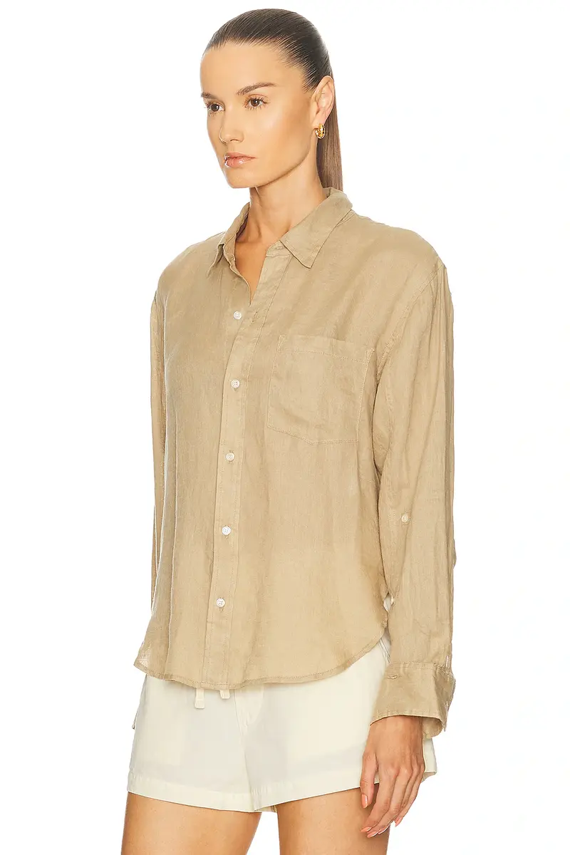 Citizens of Humanity Kayla Shrunken Shirt | Thumbnail 4