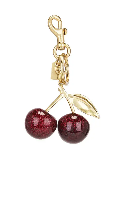 Coach Resin Cherry Bag Charm | Thumbnail 2 Coach Resin Cherry Bag Charm | Thumbnail 2