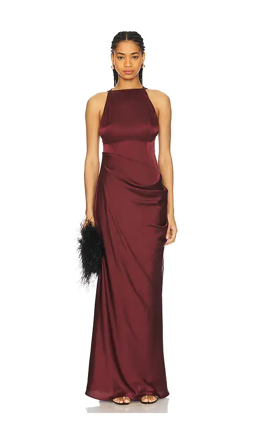 Ceren Ocak Satin Dress | Image 1 Ceren Ocak Satin Dress | Image 1