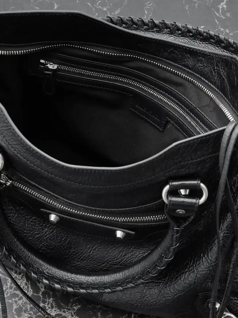 Balenciaga Le City Medium Textured-leather Tote | Thumbnail 5 Balenciaga Le City Medium Textured-leather Tote | Thumbnail 5
