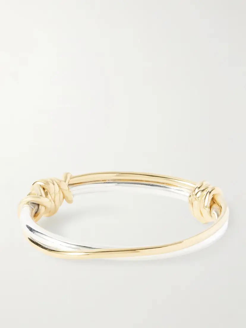 Bottega Veneta And Silver-tone Bracelet | Thumbnail 3 Bottega Veneta And Silver-tone Bracelet | Thumbnail 3