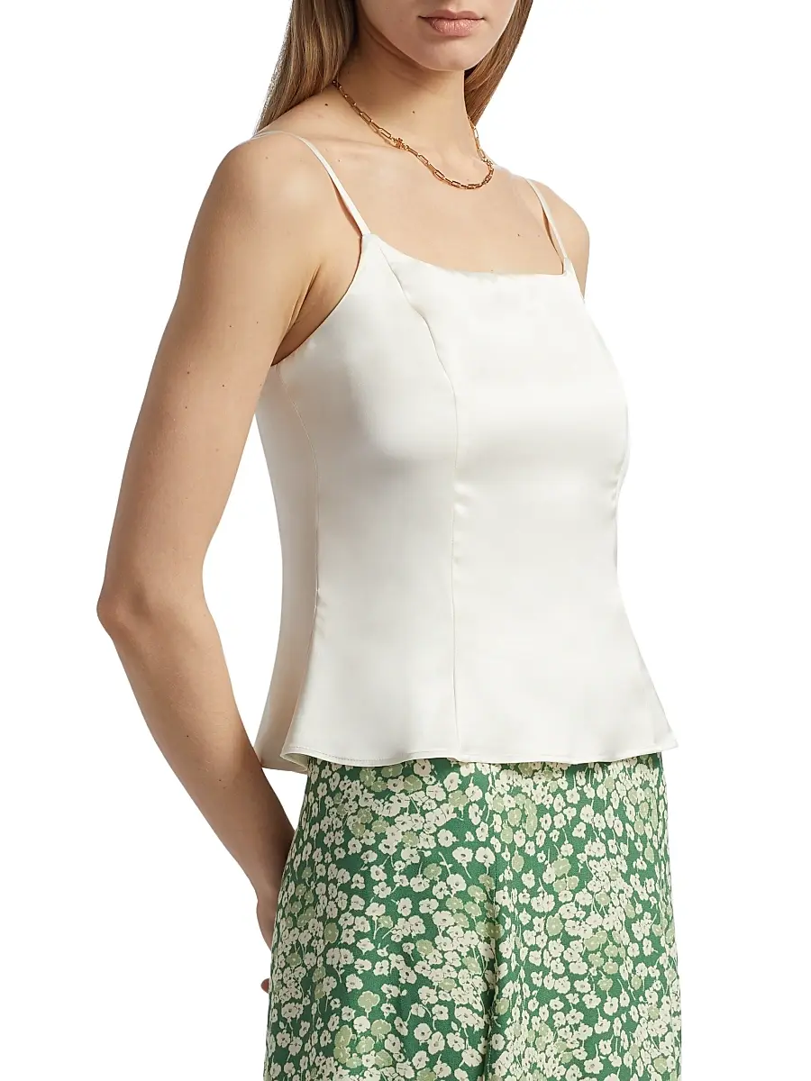 Reformation Women's Isla Satin Top | Thumbnail 4