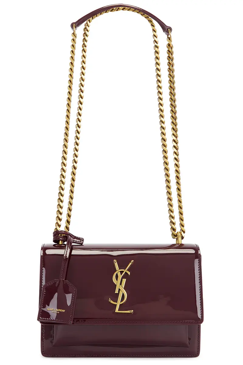 Saint Laurent Small Sunset Chain Bag | Image 1 Saint Laurent Small Sunset Chain Bag | Image 1