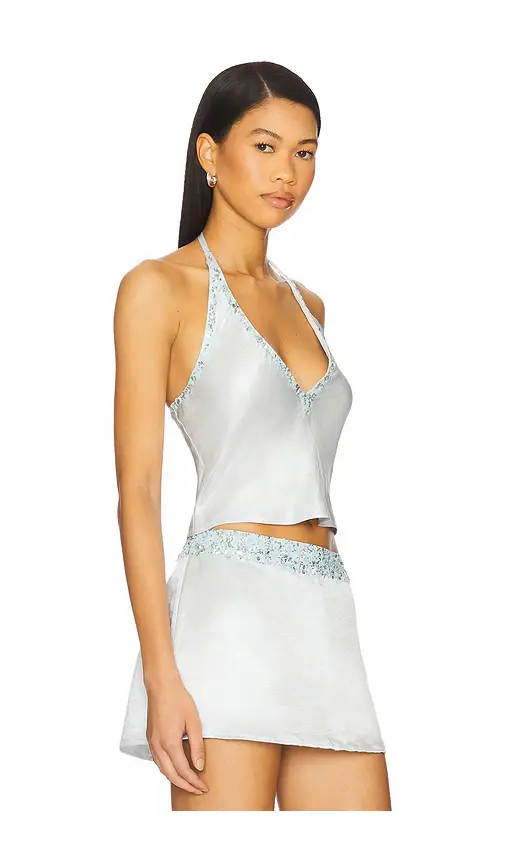 Asta Resort x REVOLVE Marina Hand Beaded Top | Thumbnail 2