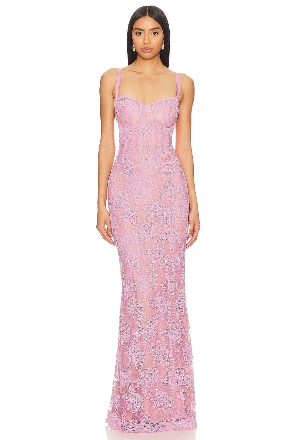 V. Chapman Ruby Gown