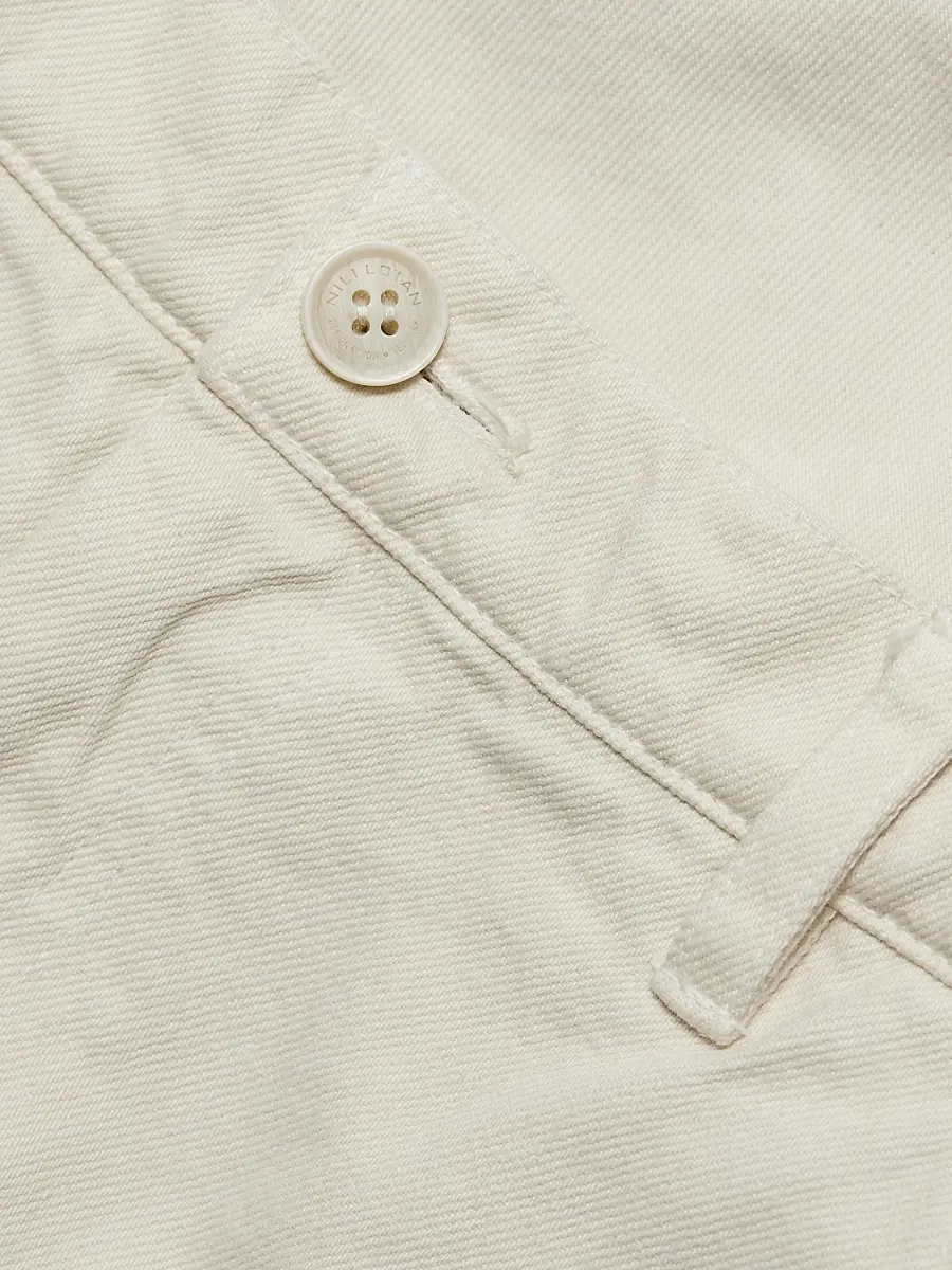 Nili Lotan Men's Miller Cotton Workwear Pants | Thumbnail 7
