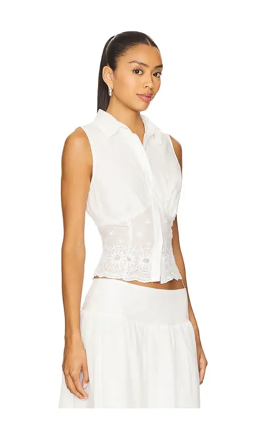 MORE TO COME Danie Button Up Top | Thumbnail 2