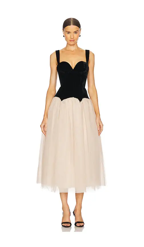 LPA Estella Midi Dress | Image 1 LPA Estella Midi Dress | Image 1