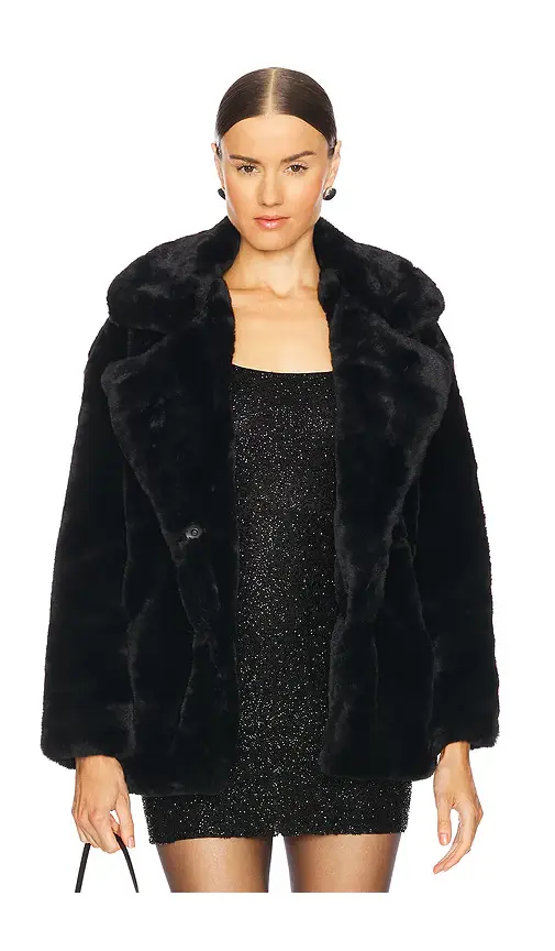 Faux Fur Coat