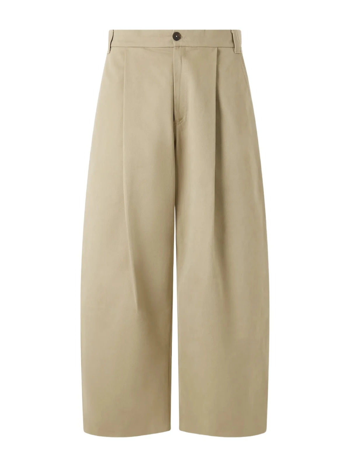 Sorte Wide-Leg Pleated Cotton-Twill Trousers - Men