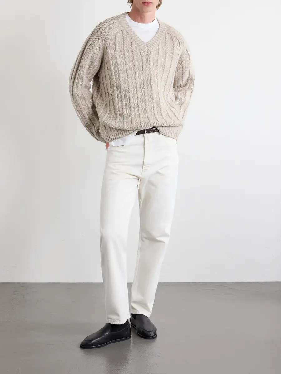 Studio Nicholson Riso Straight-Leg Jeans - Men | Thumbnail 2 Studio Nicholson Riso Straight-Leg Jeans - Men | Thumbnail 2