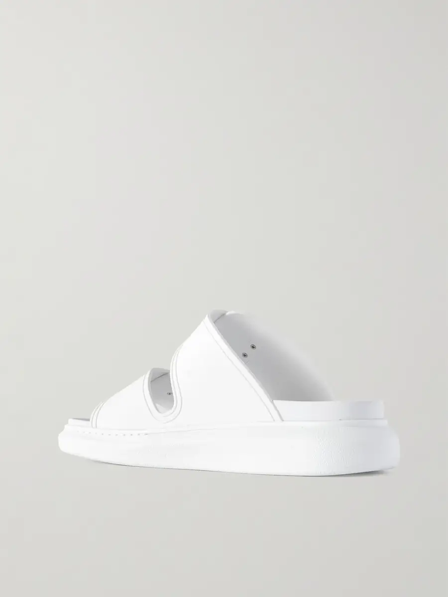 Alexander McQueen Exagerrated-Sole Rubber Slides - Men | Thumbnail 4 Alexander McQueen Exagerrated-Sole Rubber Slides - Men | Thumbnail 4
