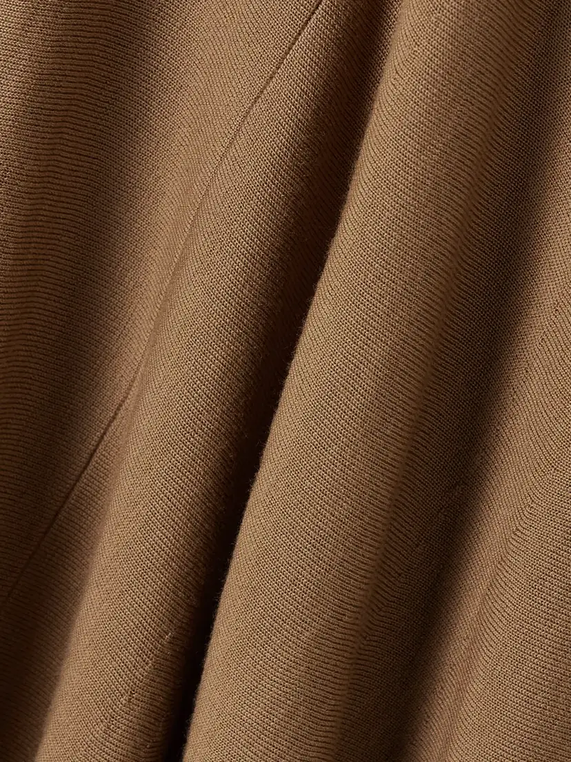 Khaite Asymmetric Wool-blend Midi Skirt | Thumbnail 5