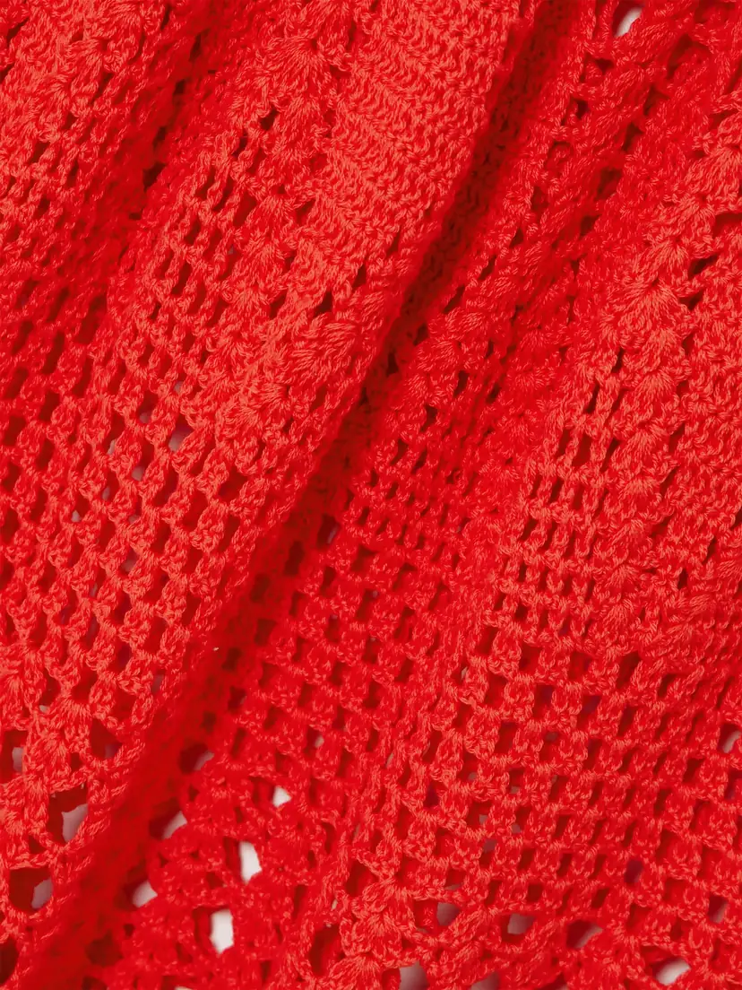 ESCVDO Reflejo Crocheted Cotton Maxi Skirt | Thumbnail 4